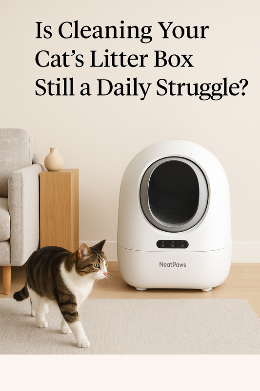 ❓ Is Cleaning Your Cat’s Litter Box Still a Daily Struggle?