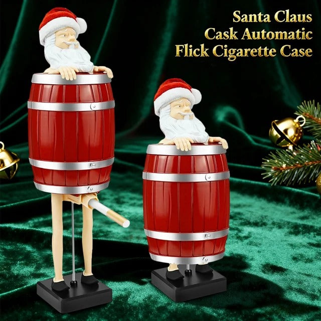 NeatPaws Funny Santa Claus Cigarette Dispenser Box