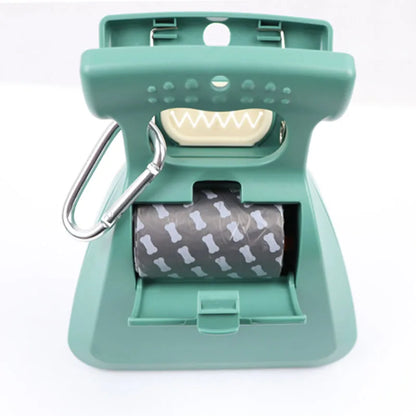 NeatPaws Foldable Dog Pooper Scooper with Waste Bag Dispenser