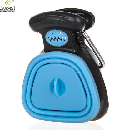 NeatPaws Foldable Dog Pooper Scooper with Waste Bag Dispenser