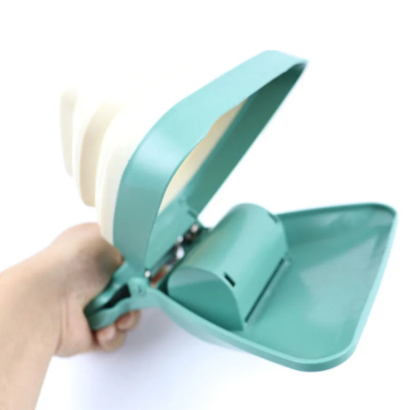 NeatPaws Foldable Dog Pooper Scooper with Waste Bag Dispenser