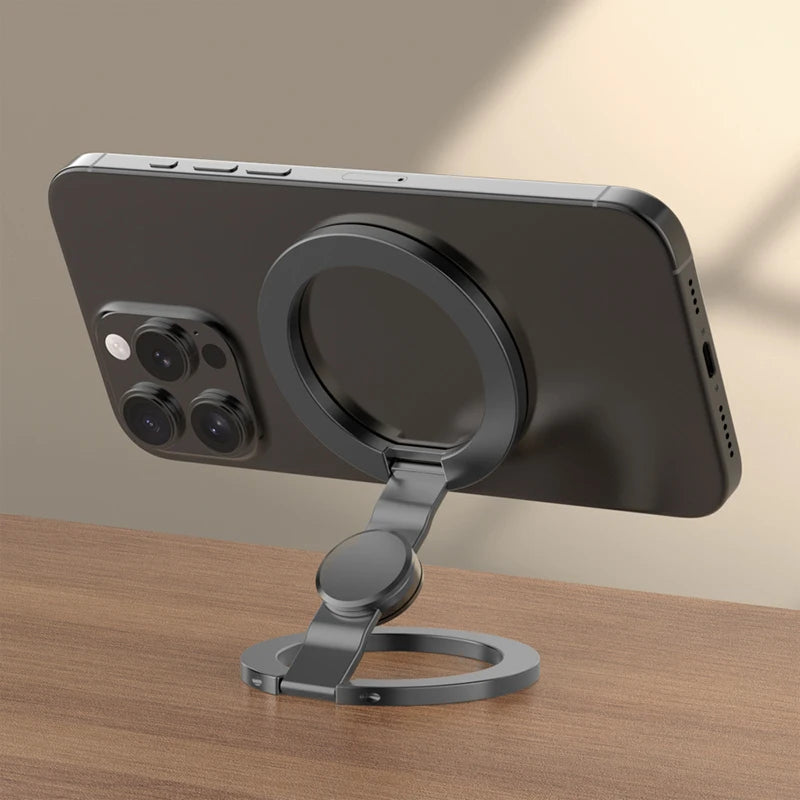 3-in-1 Magnetic MagSafe Phone Grip, Ring Holder & Foldable Stand