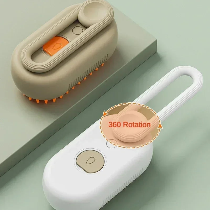 NeatPaws 3-in-1 Steam Pet Grooming Brush & Hair Remover