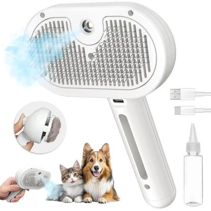 NeatPaws Mist Spray Pet Grooming Brush & Hair Remover
