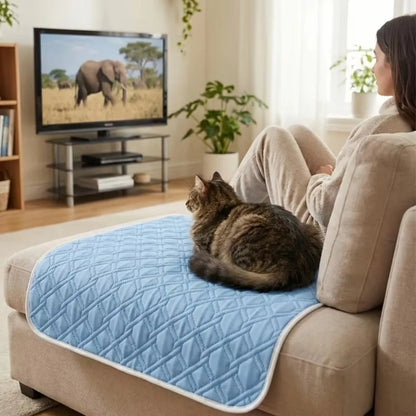 NeatPaws Cooling Pet Mat for Dogs & Cats – Summer Sleeping Pad