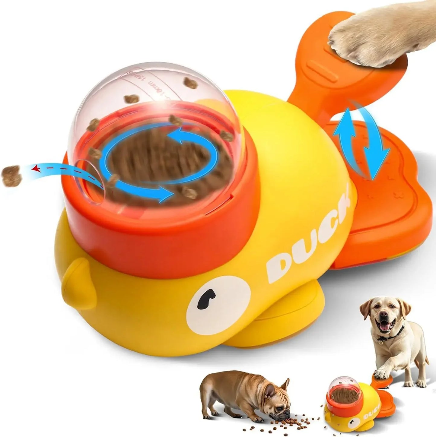 NeatPaws Interactive Pet Treat Dispenser & Slow Feeder Toy