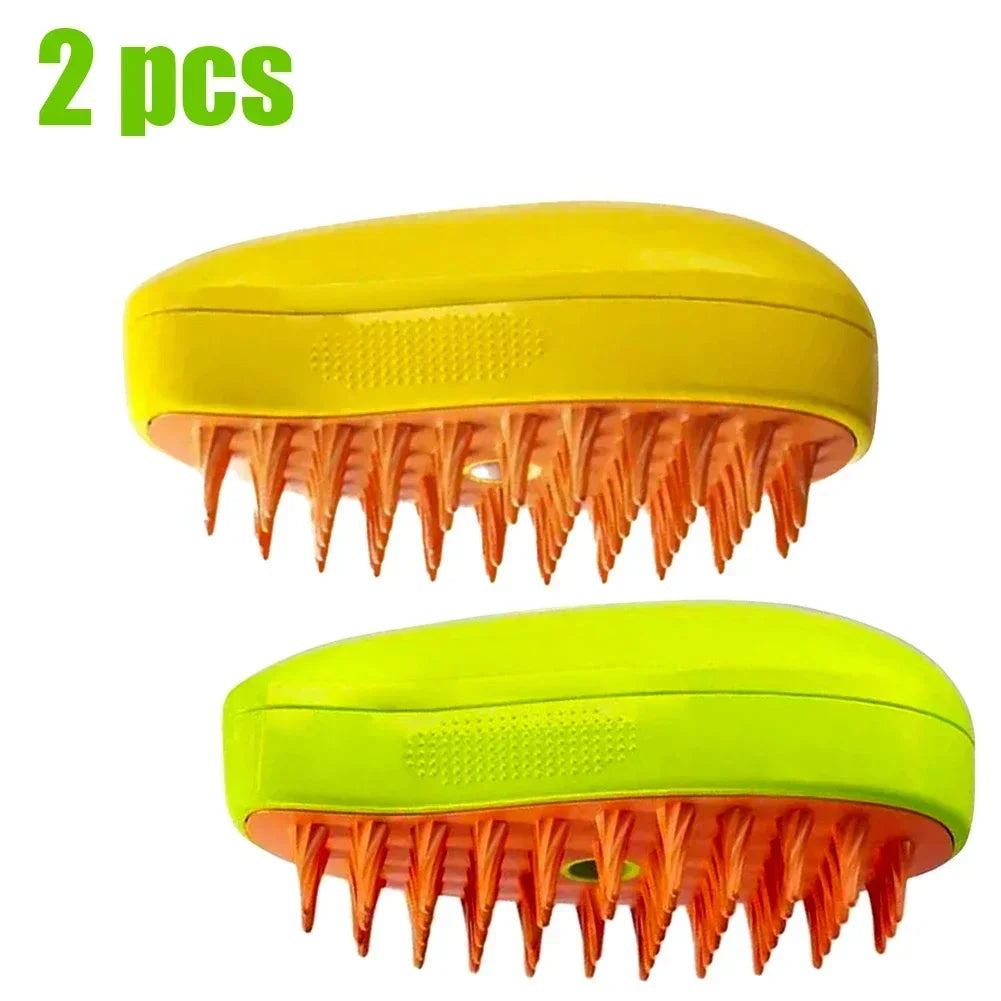 NeatPaws 3-in-1 Steam Pet Grooming Brush & Hair Remover