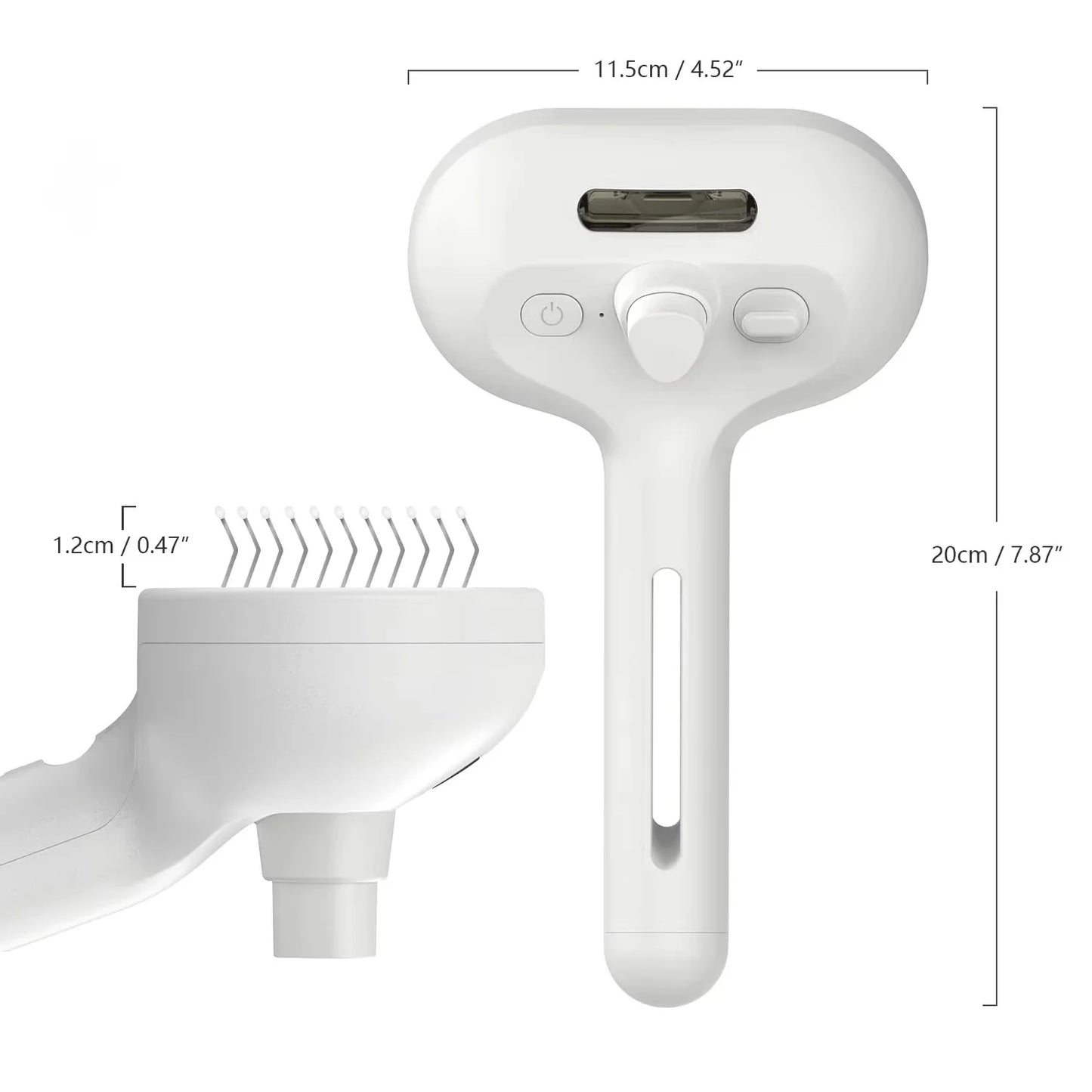 NeatPaws Mist Spray Pet Grooming Brush & Hair Remover