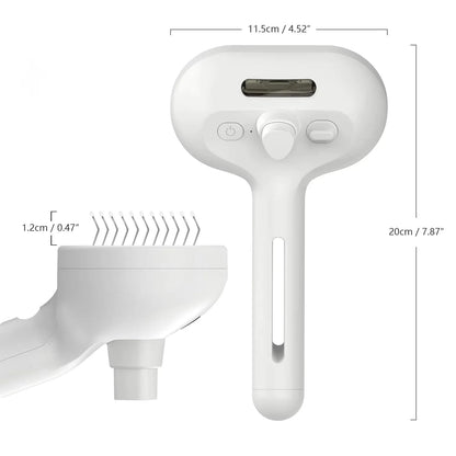 NeatPaws Mist Spray Pet Grooming Brush & Hair Remover