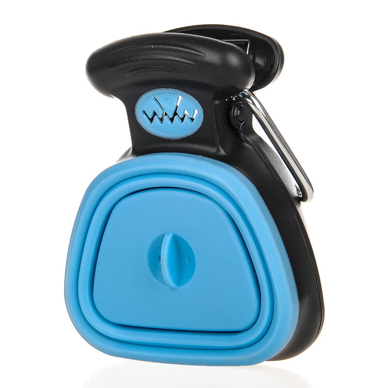 NeatPaws Foldable Dog Pooper Scooper with Waste Bag Dispenser