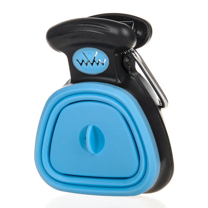 NeatPaws Foldable Dog Pooper Scooper with Waste Bag Dispenser