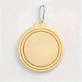 NeatPaws Collapsible Pet Travel Bowl with Hanging Clip