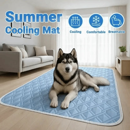 NeatPaws Cooling Pet Mat for Dogs & Cats – Summer Sleeping Pad