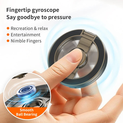 3-in-1 Magnetic MagSafe Phone Grip, Ring Holder & Foldable Stand