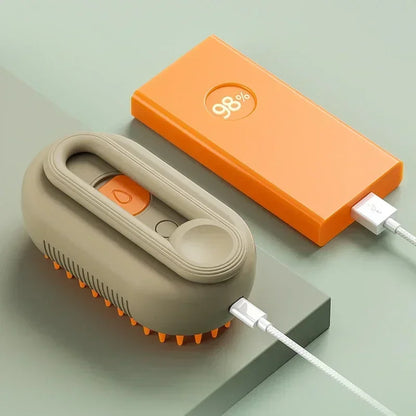NeatPaws 3-in-1 Steam Pet Grooming Brush & Hair Remover