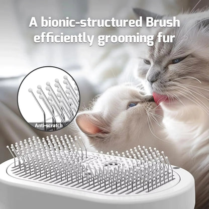 NeatPaws Mist Spray Pet Grooming Brush & Hair Remover