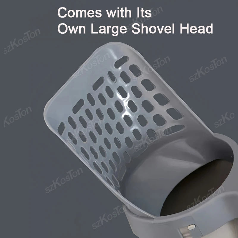NeatPaws Cat Litter Scoop with Built-In Waste Bag Dispenser