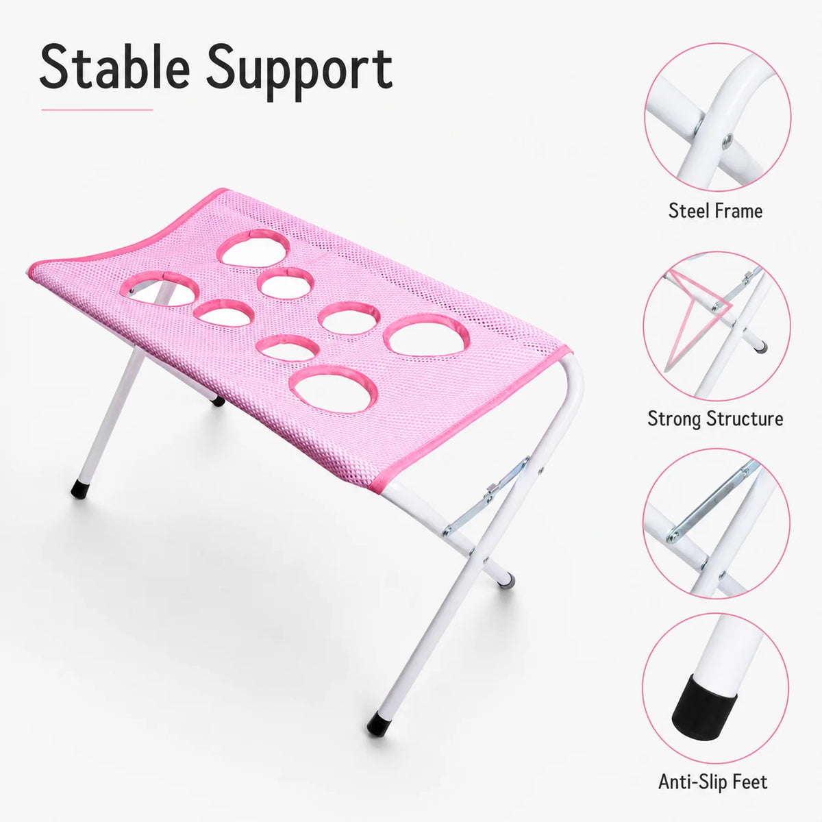 NeatPaws Pet Grooming Hammock Stand for Bathing & Nail Trimming
