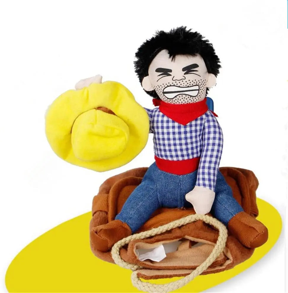 NeatPaws Cowboy Rider Dog Costume