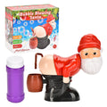 NeatPaws Christmas Santa Bubble Machine – Music & Light Toy