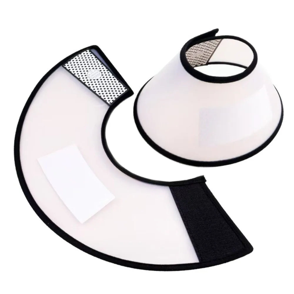Soft Adjustable Pet Protective Cover Anti-Lick Anti-Bite Recovery Cone Collar Anti-Scratch Beauty Cover Wound Protection