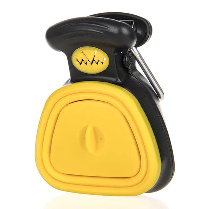 NeatPaws Foldable Dog Pooper Scooper with Waste Bag Dispenser