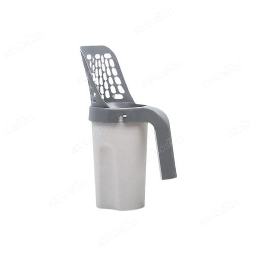 NeatPaws Cat Litter Scoop with Built-In Waste Bag Dispenser