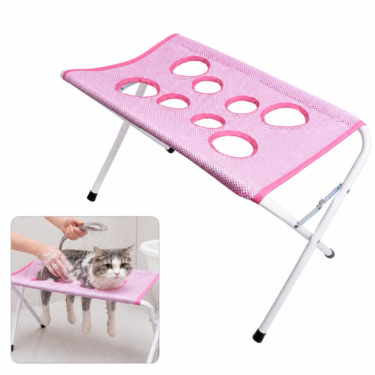 NeatPaws Pet Grooming Hammock Stand for Bathing & Nail Trimming