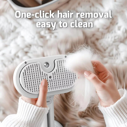 NeatPaws Mist Spray Pet Grooming Brush & Hair Remover