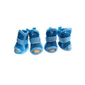 NeatPaws 4-Pack Breathable Mesh Dog Shoes with Non-Slip Sole