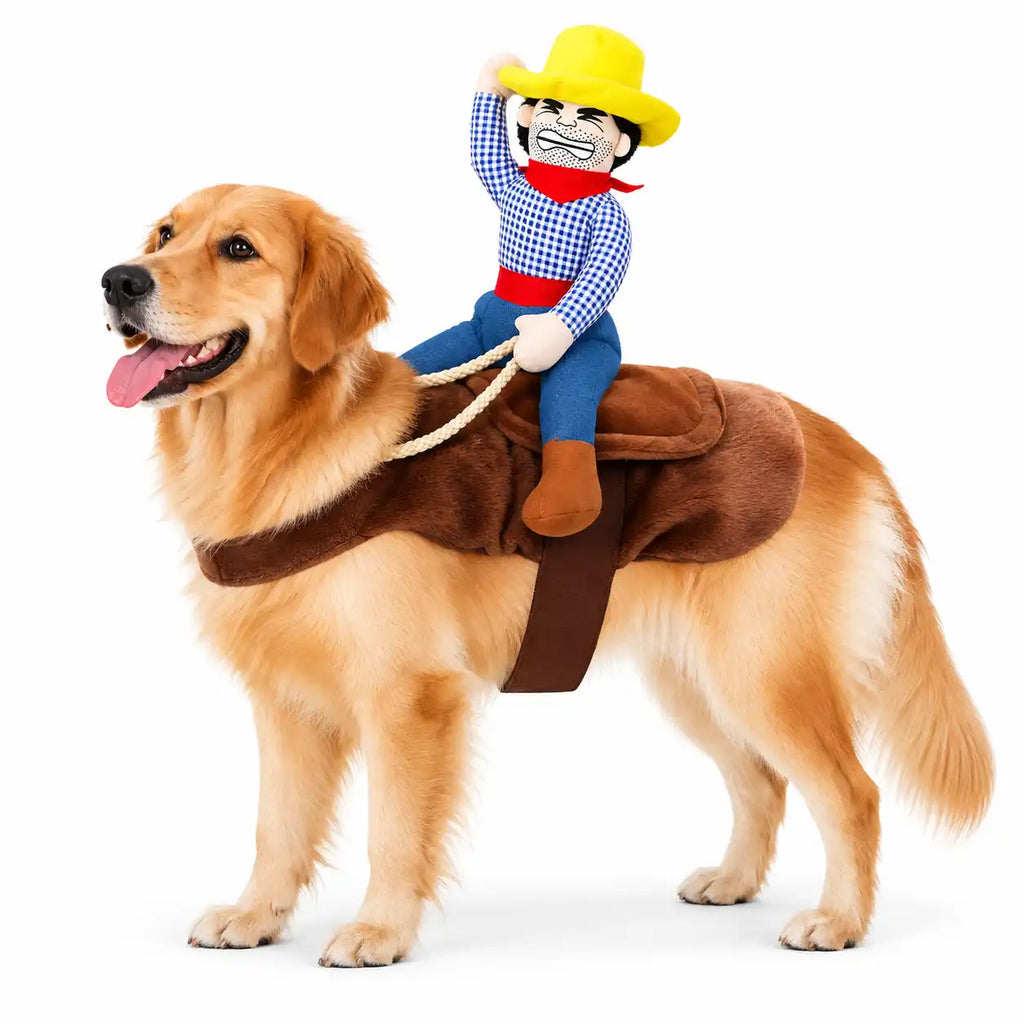 NeatPaws Cowboy Rider Dog Costume